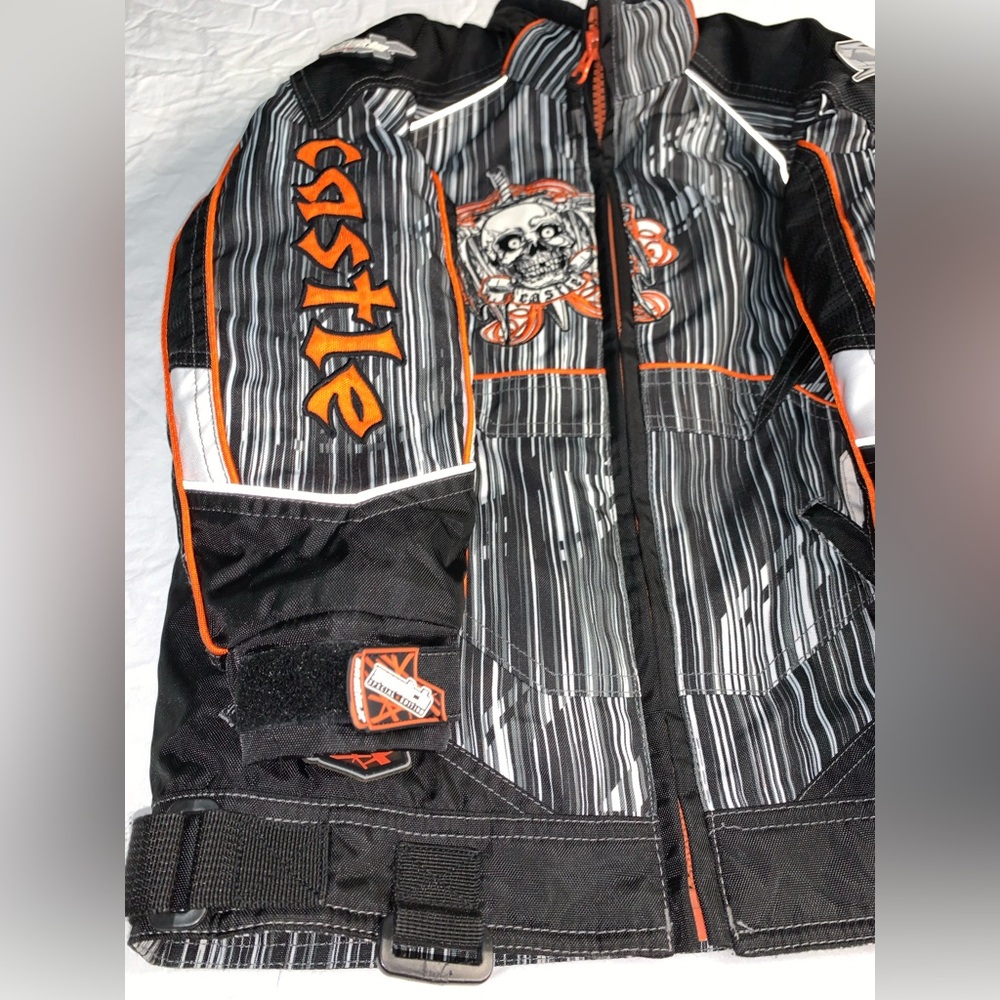 CASTLE X Racewear Snowmobile Jacket Switch special edition Skelton Racing Gear - Picture 8 of 11